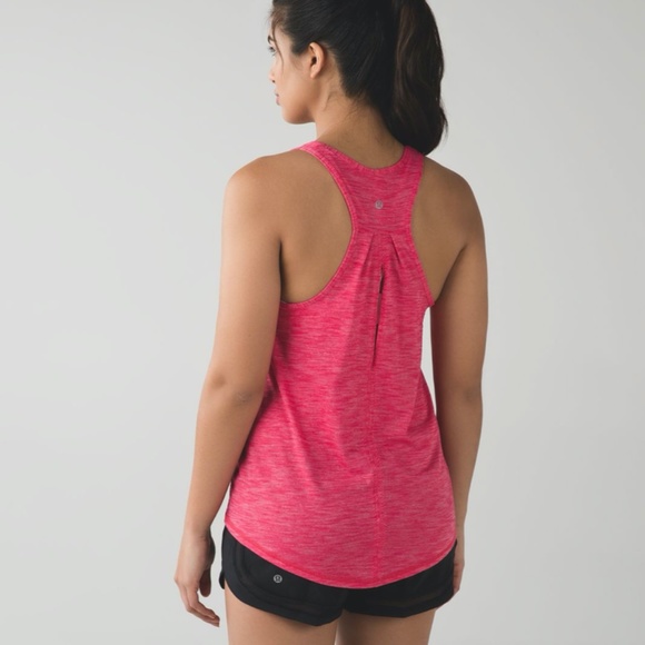 Lululemon Salute the Sun Singlet Raspberry Racerback Tank - Picture 3 of 9